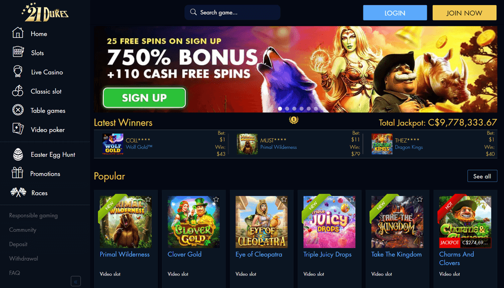 best online casino no deposit sign up bonus