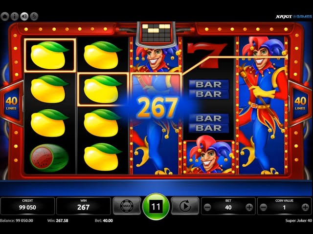 Joker Win Slotauszahlung