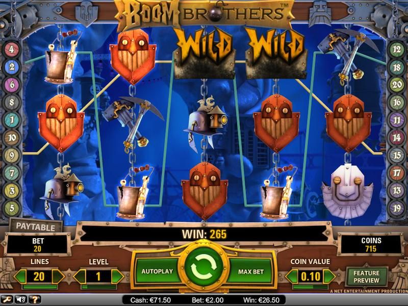 Casino wings of gold