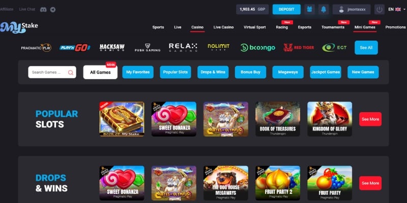 html5 casino games online