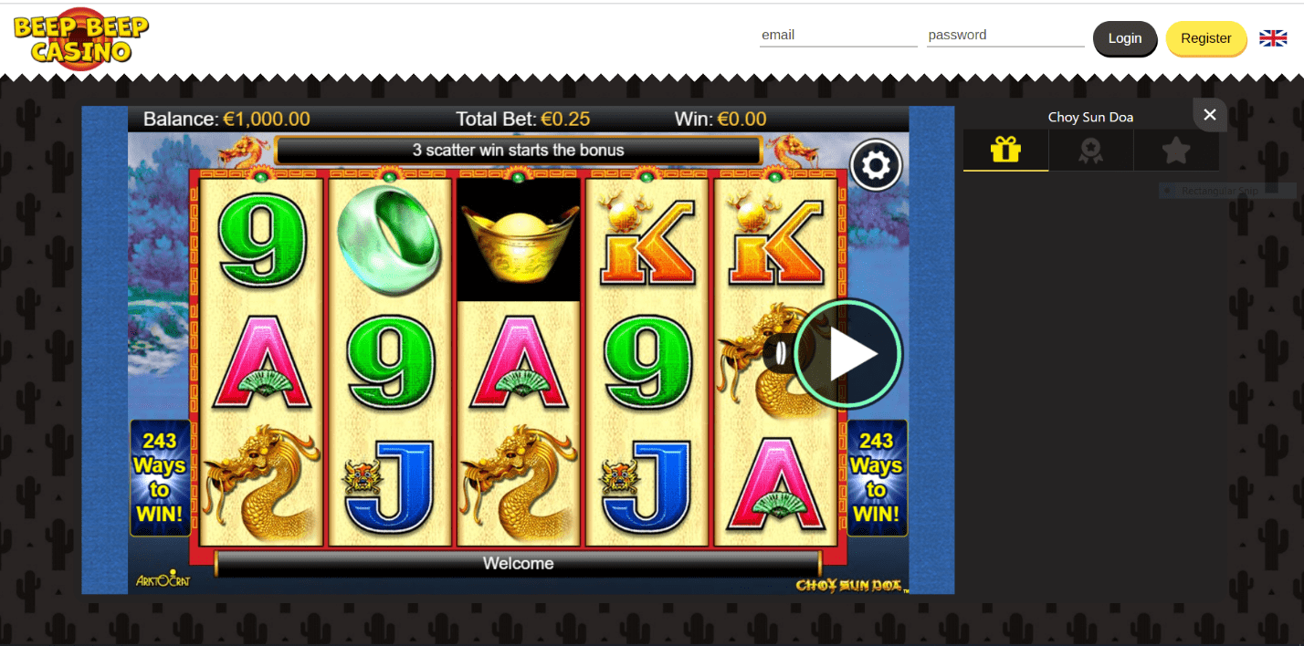 BeepBeep Casino Exposed: Counterfeit Games ? (Stay Away! ⚠️)