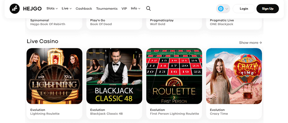 casino app template