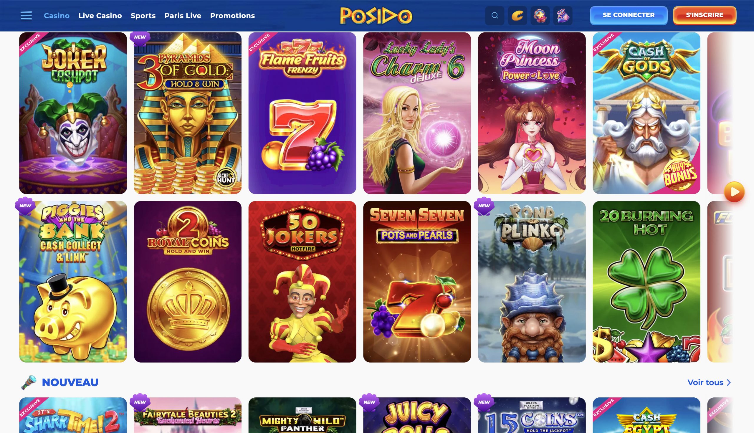 Posido Casino France | Avis 2025 & Bonus jusqu